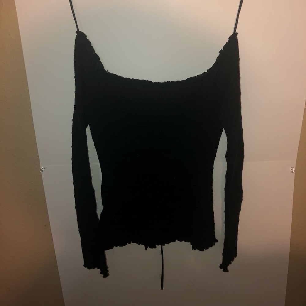 Mini crop top long sleeve
